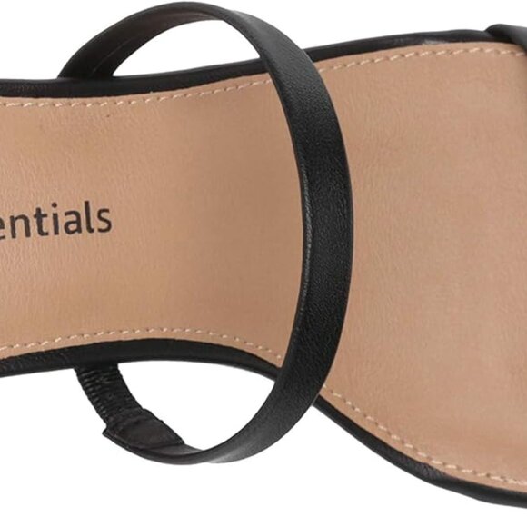 Women's Thin Two Strap Heeled Slide - Picture 5 of 8